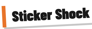 Sticker Shock